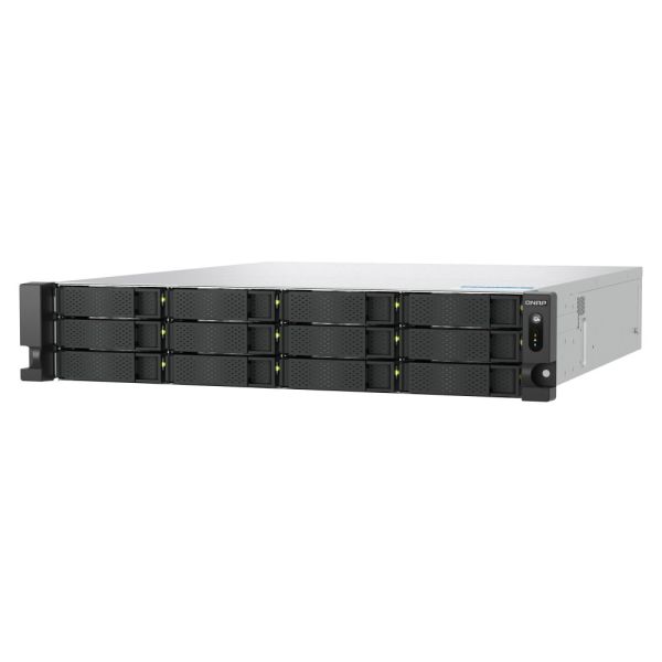QNAP TS-H1277AXU-RP NAS Rack (2U) Ethernet LAN Zwart E-2136 (TS-H1277AXU-RP-R5-16G)