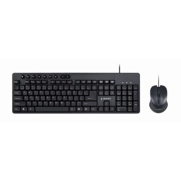 Gembird KBS-UM-04 toetsenbord Inclusief muis USB QWERTY Amerikaans Engels Zwart (KBS-UM-04) Gembird KBS-UM-04 toetsenbord Inclusief muis USB QWERTY Amerikaans Engels Zwart (KBS-UM-04)