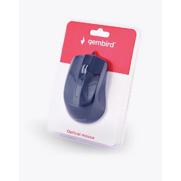 Gembird MUS-4B-01 muis Ambidextrous USB Type-A Optisch 1200 DPI (MUS-4B-01)