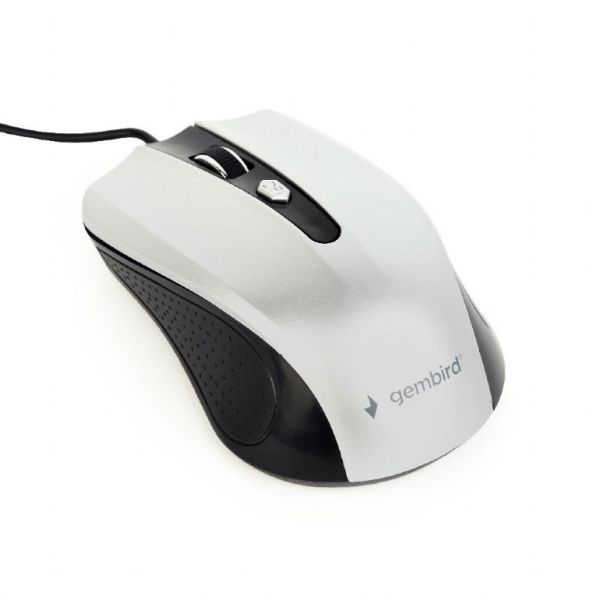 Gembird MUS-4B-01-BS muis Ambidextrous USB Type-A Optisch 1200 DPI (MUS-4B-01-BS)