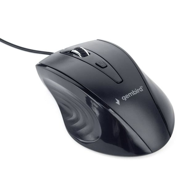 Gembird MUS-4B-02 muis Rechtshandig USB Optisch 1200 DPI (MUS-4B-02)