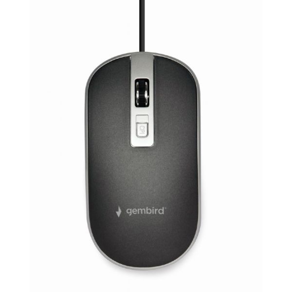 Gembird MUS-4B-06-BS muis Ambidextrous USB Type-A Optisch 1200 DPI (MUS-4B-06-BS)