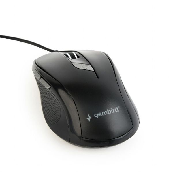 Gembird MUS-6B-01 muis Ambidextrous USB Type-A Optisch 1600 DPI (MUS-6B-01)