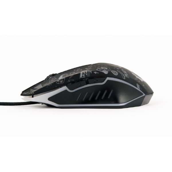 Gembird MUS-6B-GRAFIX-01 muis Rechtshandig USB Type-A Optisch 3600 DPI (MUS-6B-GRAFIX-01)