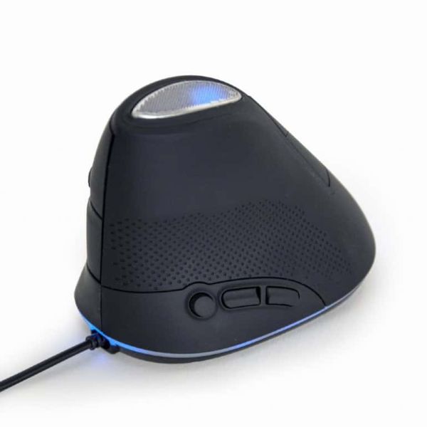 Gembird MUS-ERGO-03 muis Rechtshandig USB Type-A Optisch 3200 DPI (MUS-ERGO-03)
