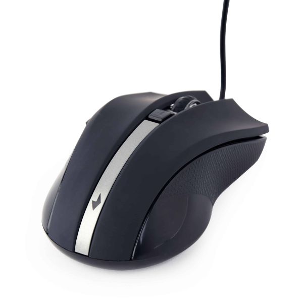 Gembird MUS-GU-02 muis Ambidextrous USB Type-A Laser 2400 DPI (MUS-GU-02)