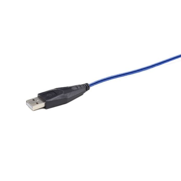 Gembird MUSG-001-B muis Ambidextrous USB Type-A 2400 DPI (MUSG-001-B)