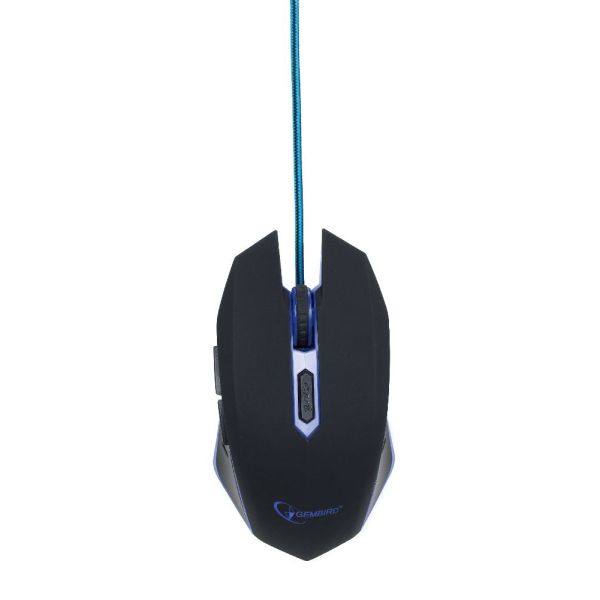 Gembird MUSG-001-B muis Ambidextrous USB Type-A 2400 DPI (MUSG-001-B)