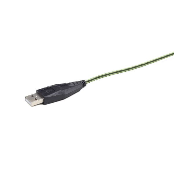 Gembird MUSG-001-G muis Ambidextrous USB Type-A 2400 DPI (MUSG-001-G)