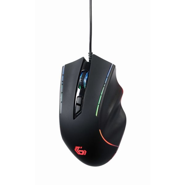 Gembird MUSG-RAGNAR-RX300 muis Rechtshandig USB Type-A 12000 DPI (MUSG-RAGNAR-RX300) Gembird MUSG-RAGNAR-RX300 muis Rechtshandig USB Type-A 12000 DPI (MUSG-RAGNAR-RX300)