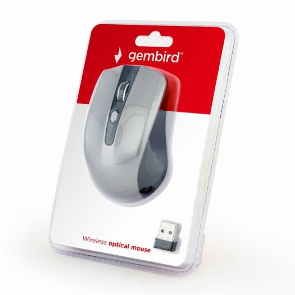 Gembird MUSW-4B-04-BG muis Rechtshandig RF Draadloos Optisch 1600 DPI (MUSW-4B-04-BG)