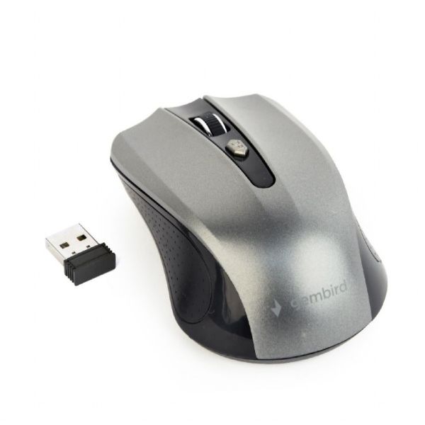 Gembird MUSW-4B-04-BG muis Rechtshandig RF Draadloos Optisch 1600 DPI (MUSW-4B-04-BG)
