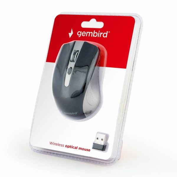 Gembird MUSW-4B-04-GB muis Ambidextrous RF Draadloos Optisch 1600 DPI (MUSW-4B-04-GB)