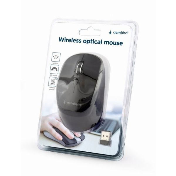 Gembird MUSW-4B-05 muis RF Draadloos Optisch 1600 DPI (MUSW-4B-05)