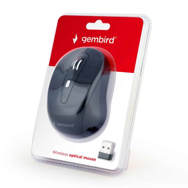 Gembird MUSW-6B-01 muis Rechtshandig RF Draadloos Optisch 1600 DPI (MUSW-6B-01)