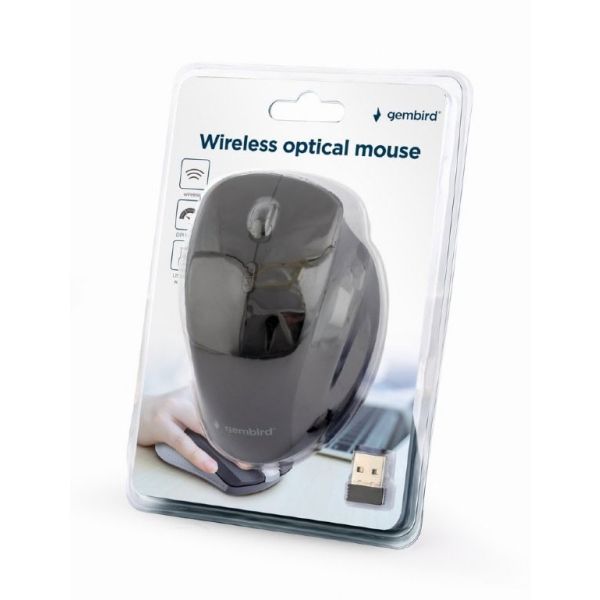 Gembird MUSW-6B-02 muis Rechtshandig RF Draadloos Optisch 1600 DPI (MUSW-6B-02)