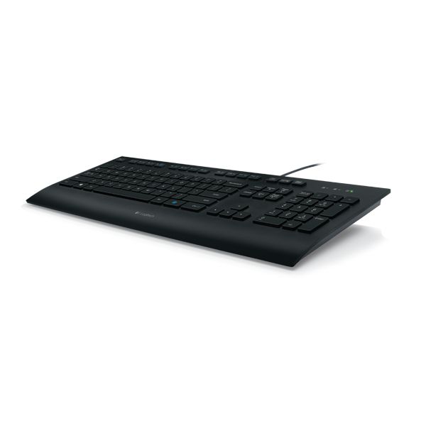 Logitech K280E Pro f/ Business toetsenbord USB QWERTY Scandinavisch Zwart (920-005216)