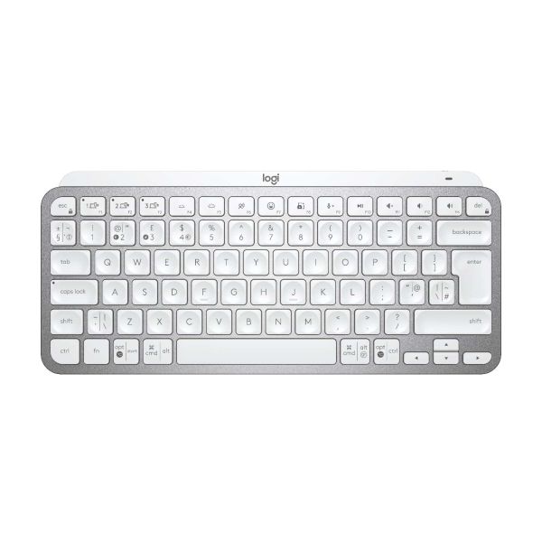 Logitech MX Keys Mini toetsenbord RF-draadloos + Bluetooth QWERTY Engels Grijs (920-010496)