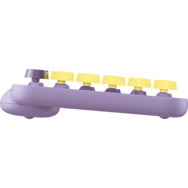 Logitech POP Keys toetsenbord RF-draadloos + Bluetooth QWERTY Portugees Groen, Violet, Wit, Geel (920-010824)