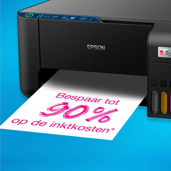 Epson EcoTank ET-2861 A4 multifunctionele Wi-Fi-printer met inkttank, inclusief tot 3 jaar inkt (C11CJ67429) Epson EcoTank ET-2861 A4 multifunctionele Wi-Fi-printer met inkttank, inclusief tot 3 jaar inkt (C11CJ67429)