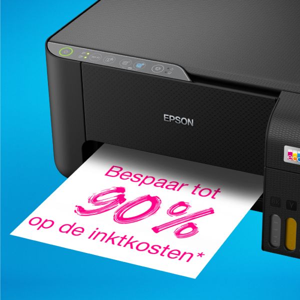 Epson EcoTank ET-2865 A4 multifunctionele Wi-Fi-printer met inkttank, inclusief tot 3 jaar inkt (C11CJ67433)