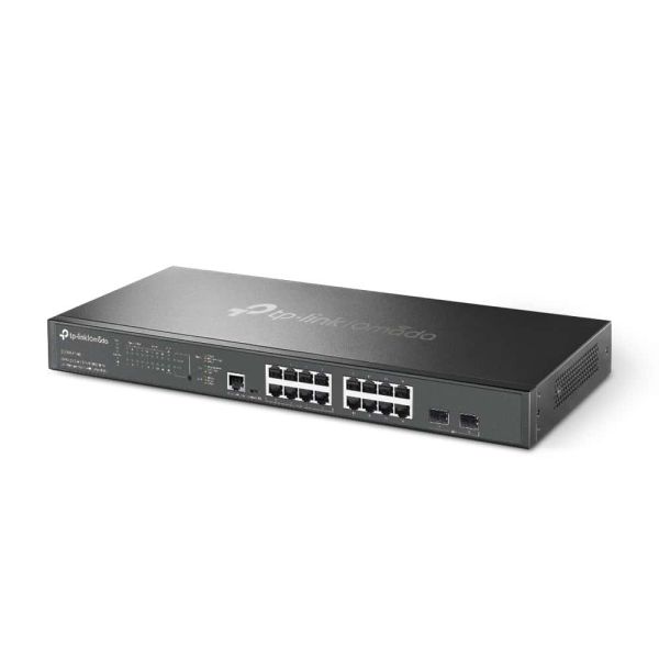 TP-Link Omada SG3218XP-M2 netwerk-switch Managed L2+ 2.5G Ethernet (100/1000/2500) Power over Ethernet (PoE) 1U Zwart (SG3218XP-M2)
