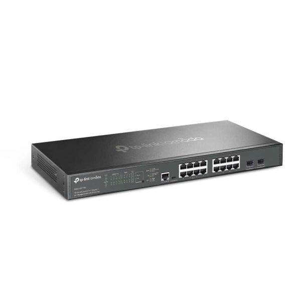 TP-Link Omada SG3218XP-M2 netwerk-switch Managed L2+ 2.5G Ethernet (100/1000/2500) Power over Ethernet (PoE) 1U Zwart (SG3218XP-M2)