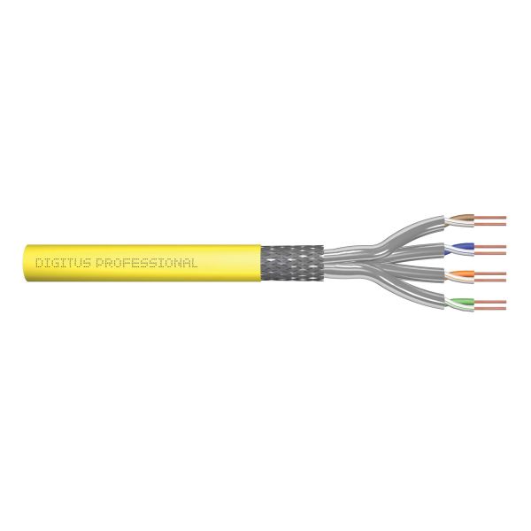Digitus DK-1744-A-VH-10-P netwerkkabel Geel 1000 m Cat7a S/FTP (S-STP) (DK-1744-A-VH-10-P) Digitus DK-1744-A-VH-10-P netwerkkabel Geel 1000 m Cat7a S/FTP (S-STP) (DK-1744-A-VH-10-P)