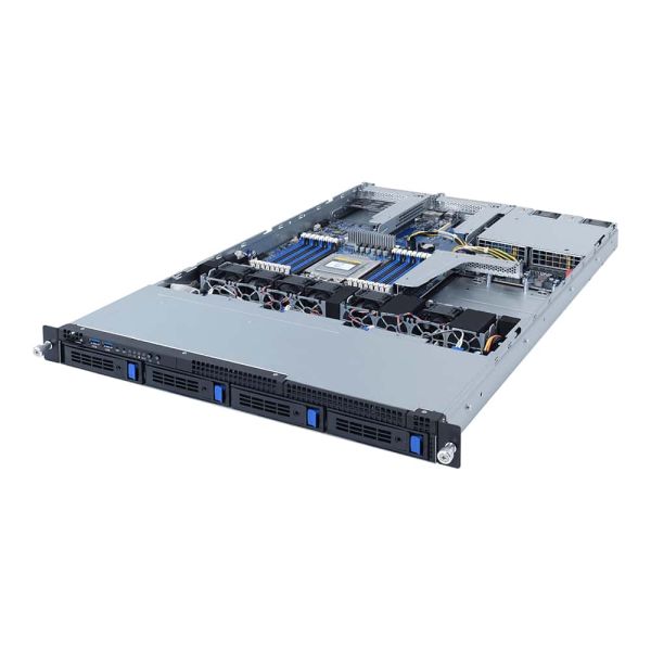 Gigabyte R162-ZA0 Rack (1U) Zwart (6NR162ZA0MR-00)