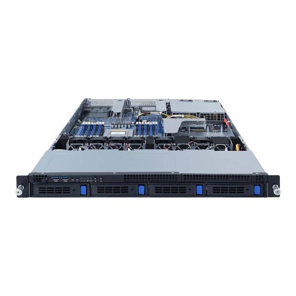 Gigabyte R162-ZA0 Rack (1U) Zwart (6NR162ZA0MR-00)