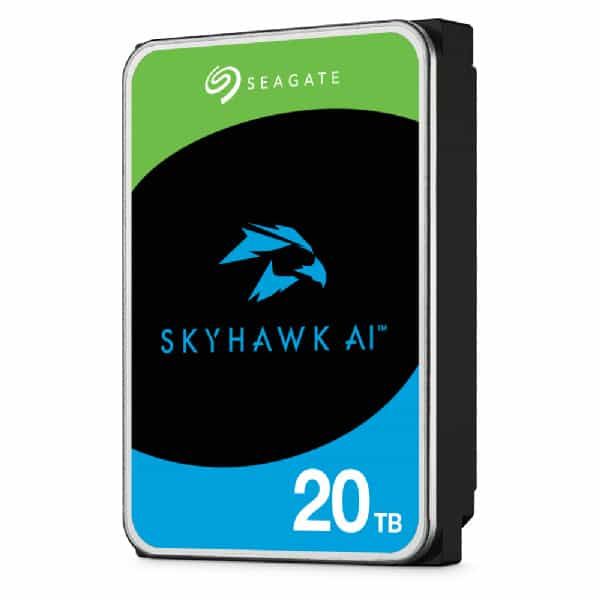 Seagate SkyHawk AI interne harde schijf 20 TB 7200 RPM 512 MB 3.5" SATA III (ST20000VE003) 10/13 Seagate SkyHawk AI interne harde schijf 20 TB 7200 RPM 512 MB 3.5" SATA III (ST20000VE003)