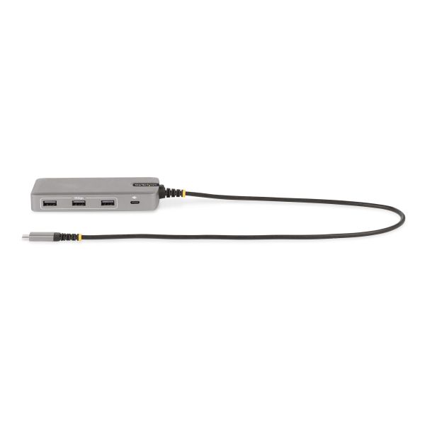 StarTech.com USB-C Triple Monitor Multiport Adapter, Dual 4K 60Hz + 4K 30Hz HDMI & DisplayPort, 3-Port USB Hub, 10Gbps, 100W PD Pass-Through, GbE, Travel Dock, Windows & ChromeOS (117B-USBC-MULTIPORT)
