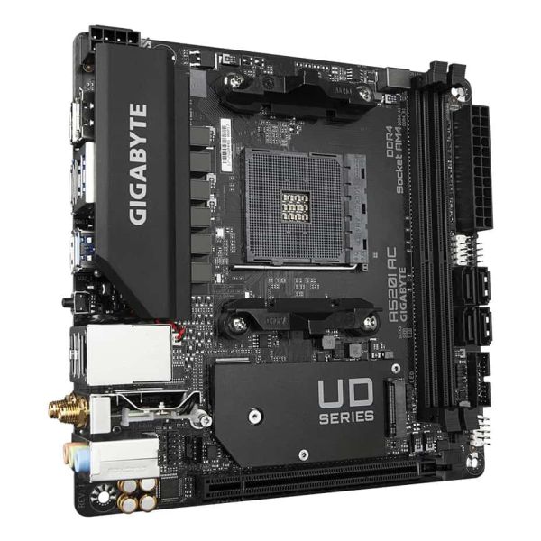 GIGABYTE A520I AC moederbord AMD A520 Socket AM4 mini ITX (A520I AC)