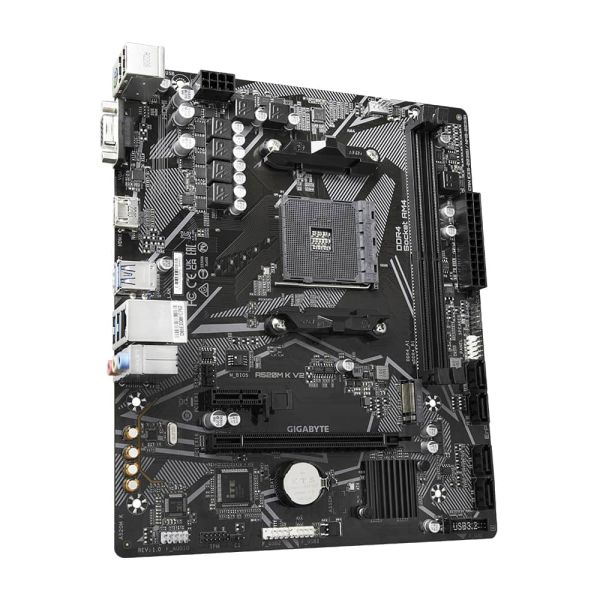 Gigabyte A520M K V2 moederbord AMD A520 Socket AM4 micro ATX (A520M K V2)