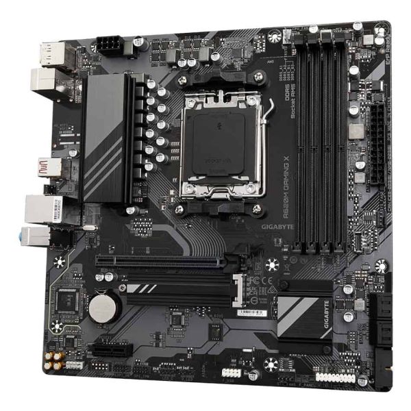GIGABYTE A620M GAMING X moederbord AMD A620 Socket AM5 micro ATX (A620M GAMING X)