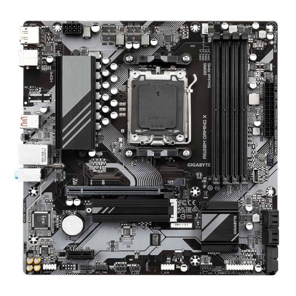Gigabyte A620M GAMING X moederbord AMD A620 Socket AM5 micro ATX (A620M GAMING X)