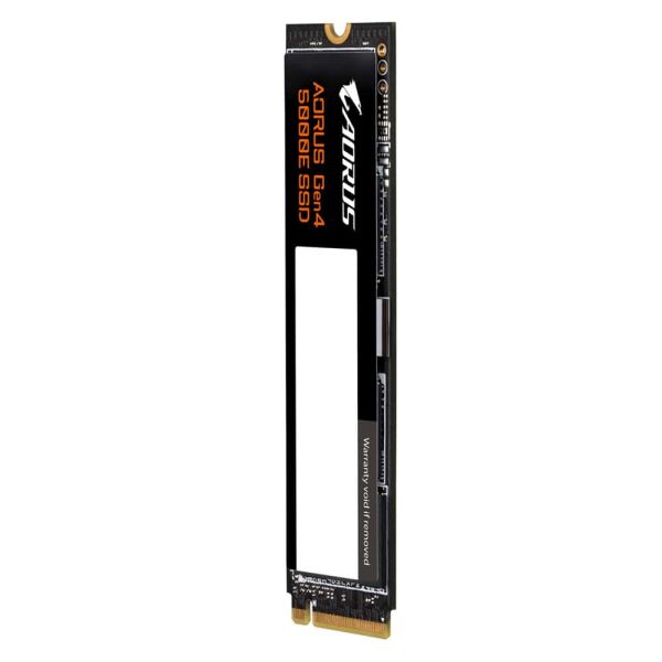 Gigabyte AORUS Gen4 5000E SSD 500GB M.2 PCI Express 4.0 3D TLC NAND NVMe (AG450E500G-G)