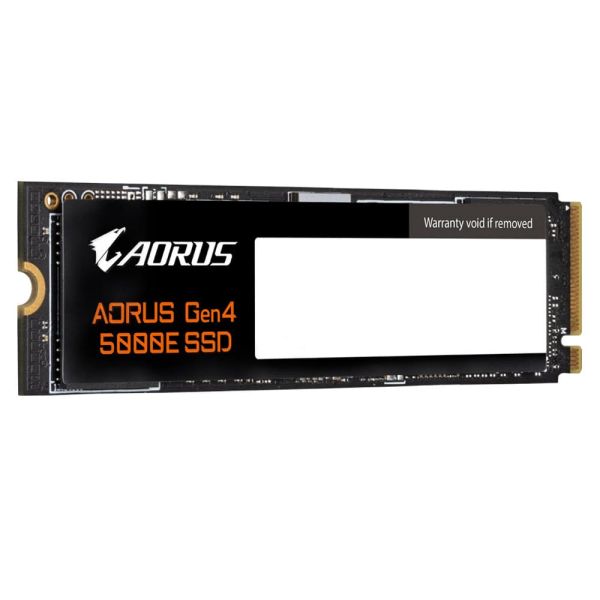 Gigabyte AORUS Gen4 5000E SSD 500GB M.2 PCI Express 4.0 3D TLC NAND NVMe (AG450E500G-G)