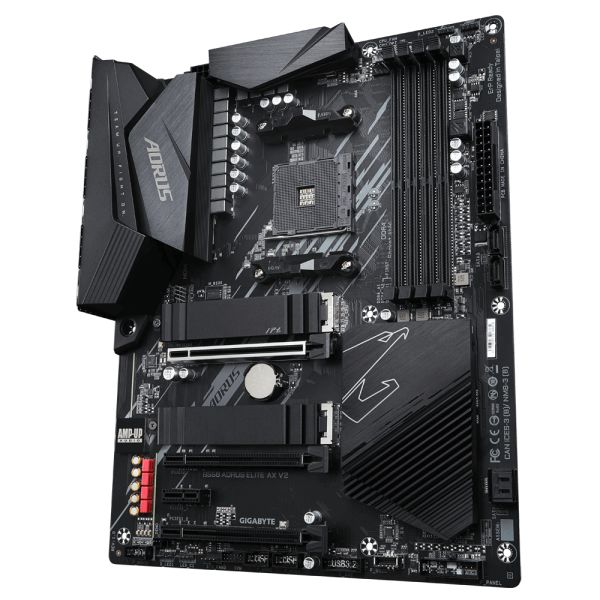 Gigabyte B550 AORUS ELITE AX V2 moederbord AMD B550 Socket AM4 ATX (B550 AORUS ELITE AX V2)