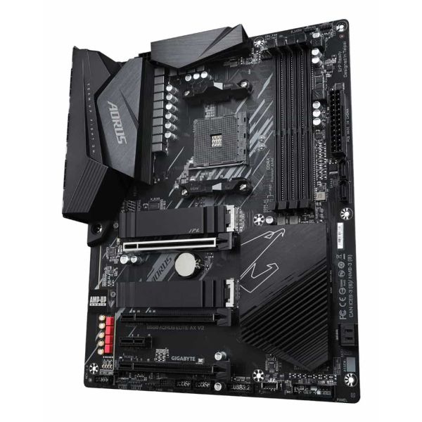 GIGABYTE B550 AORUS ELITE AX V2 moederbord AMD B550 Socket AM4 ATX (B550 AORUS ELITE AX V2)