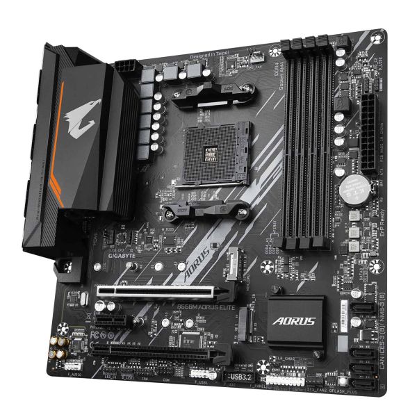 Gigabyte B550M AORUS ELITE moederbord AMD B550 Socket AM4 micro ATX (B550M AORUS ELITE)
