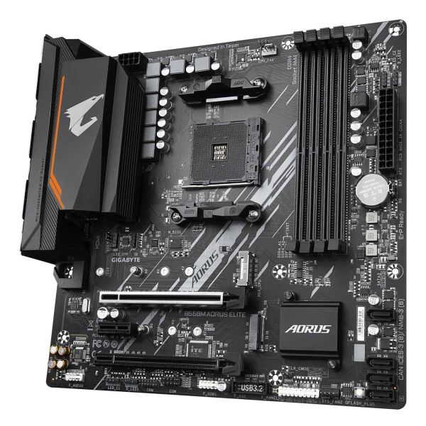 GIGABYTE B550M AORUS ELITE moederbord AMD B550 Socket AM4 micro ATX (B550M AORUS ELITE)