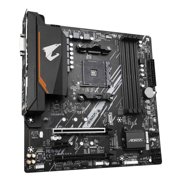 GIGABYTE B550M AORUS ELITE moederbord AMD B550 Socket AM4 micro ATX (B550M AORUS ELITE)