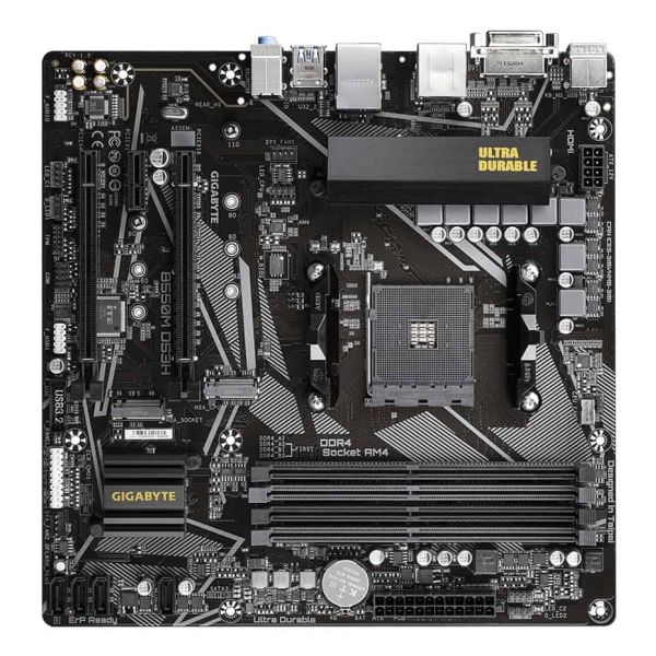 GIGABYTE B550M DS3H moederbord AMD B550 Socket AM4 micro ATX (B550M DS3H)