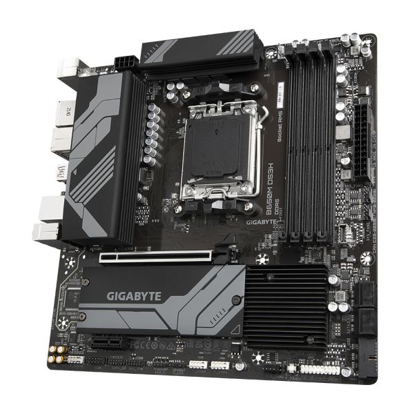 Gigabyte B650M DS3H moederbord AMD B650 Socket AM5 micro ATX (B650M DS3H)