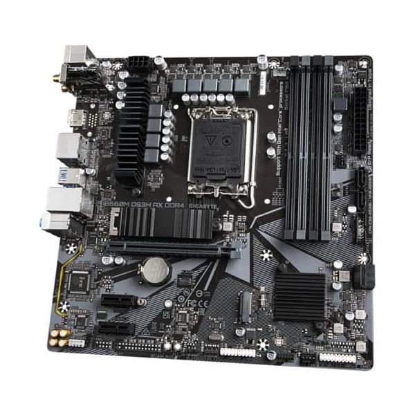 Gigabyte B660M DS3H AX DDR4 moederbord Intel B660 LGA 1700 micro ATX (B660M DS3H AX DDR4)