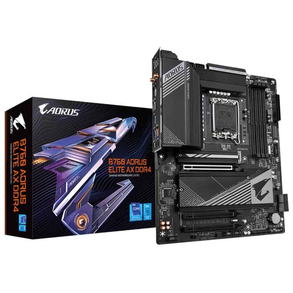 Gigabyte B760 AORUS ELITE AX DDR4 (rev. 1.0) Intel B760 Express LGA 1700 ATX (B760 A ELITE AX DDR4) Gigabyte B760 AORUS ELITE AX DDR4 (rev. 1.0) Intel B760 Express LGA 1700 ATX (B760 A ELITE AX DDR4)