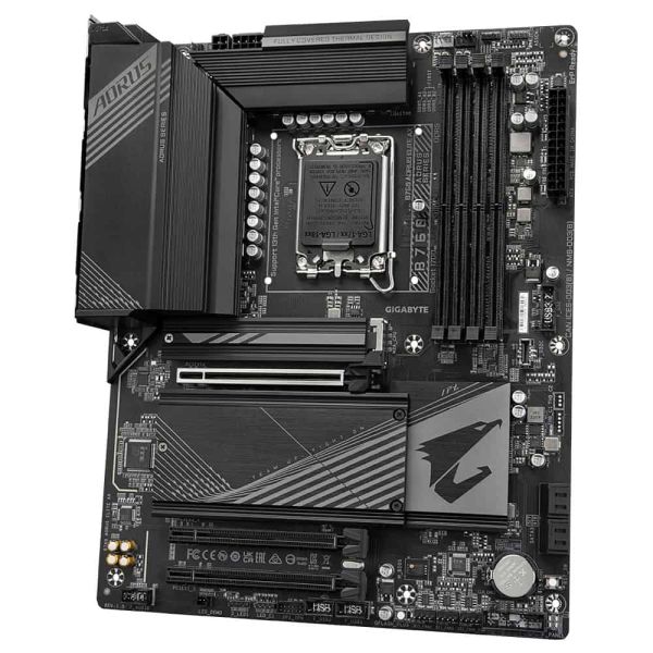 GIGABYTE B760 AORUS ELITE AX moederbord Intel B760 LGA 1700 ATX (B760 AORUS ELITE AX)