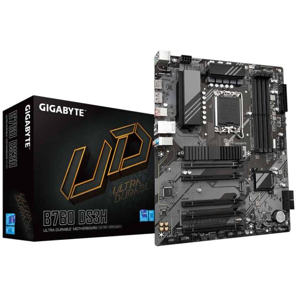 Gigabyte B760 DS3H moederbord Intel B760 Express LGA 1700 ATX (B760 DS3H)