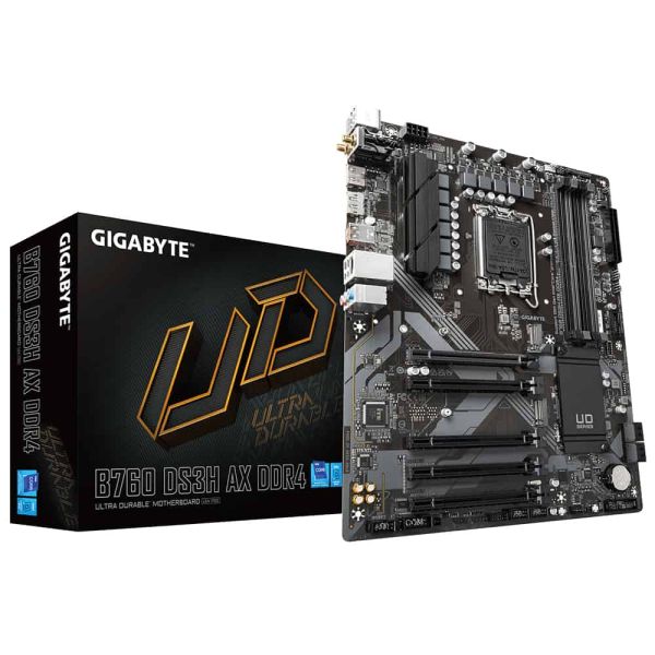 Gigabyte B760 DS3H AX DDR4 moederbord Intel B760 Express LGA 1700 ATX (B760 DS3H AX DDR4)